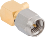 SMA Male Connector, R/A for .085 Cable, SF2915-6001