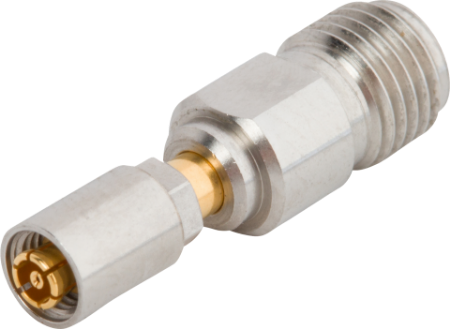 Threaded SMPM Female to 2.92mm Female Adapter, 1132-6108