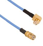 SMP Female R/A to SMP Female 12" Cable Assembly for .047 Cable,  7012-2099