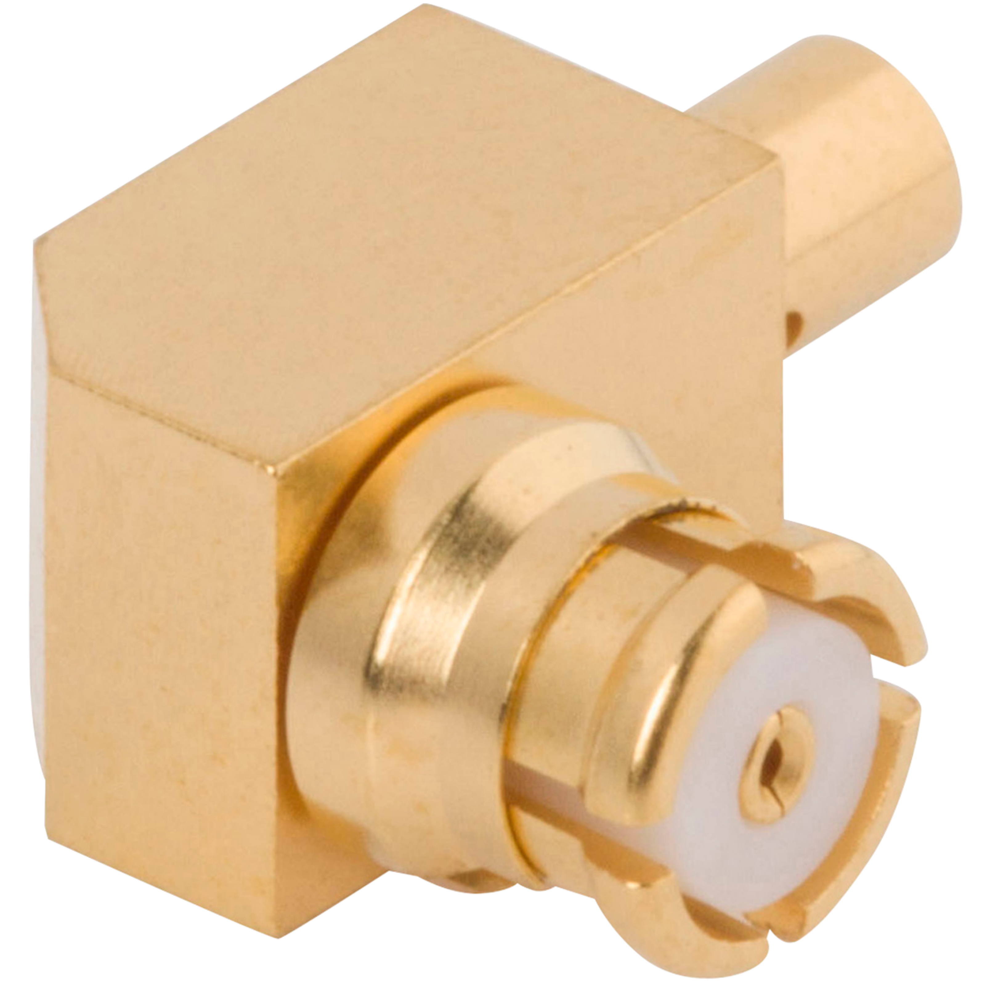 SMP Female Connector, R/A for RG-178 Cable, 1222-4006