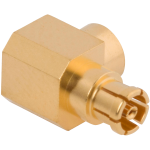 SMPM Female Connector, R/A for .047 Cable, 3269-4001