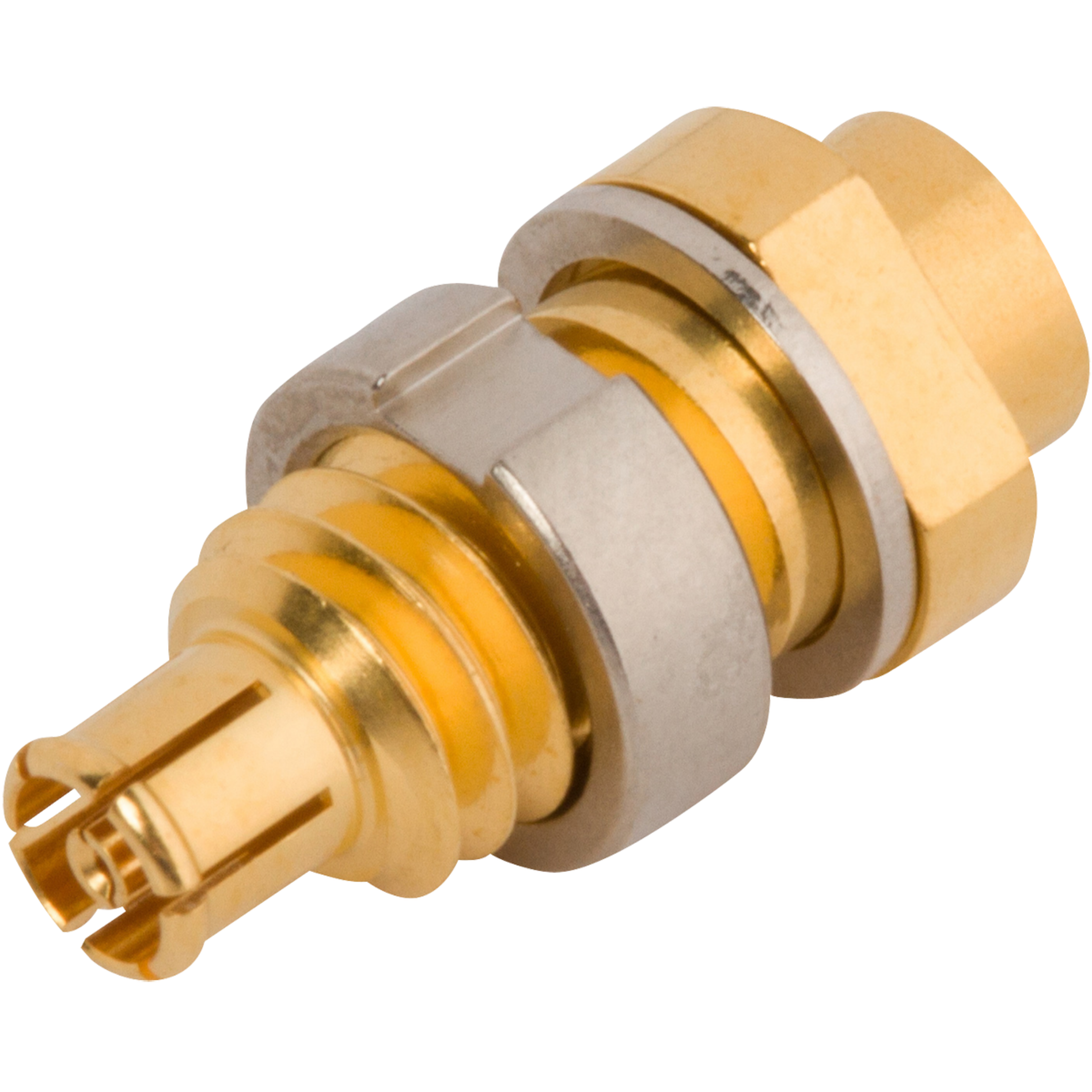 Picture of SMPM Female Bulkhead Connector for .085 Cable