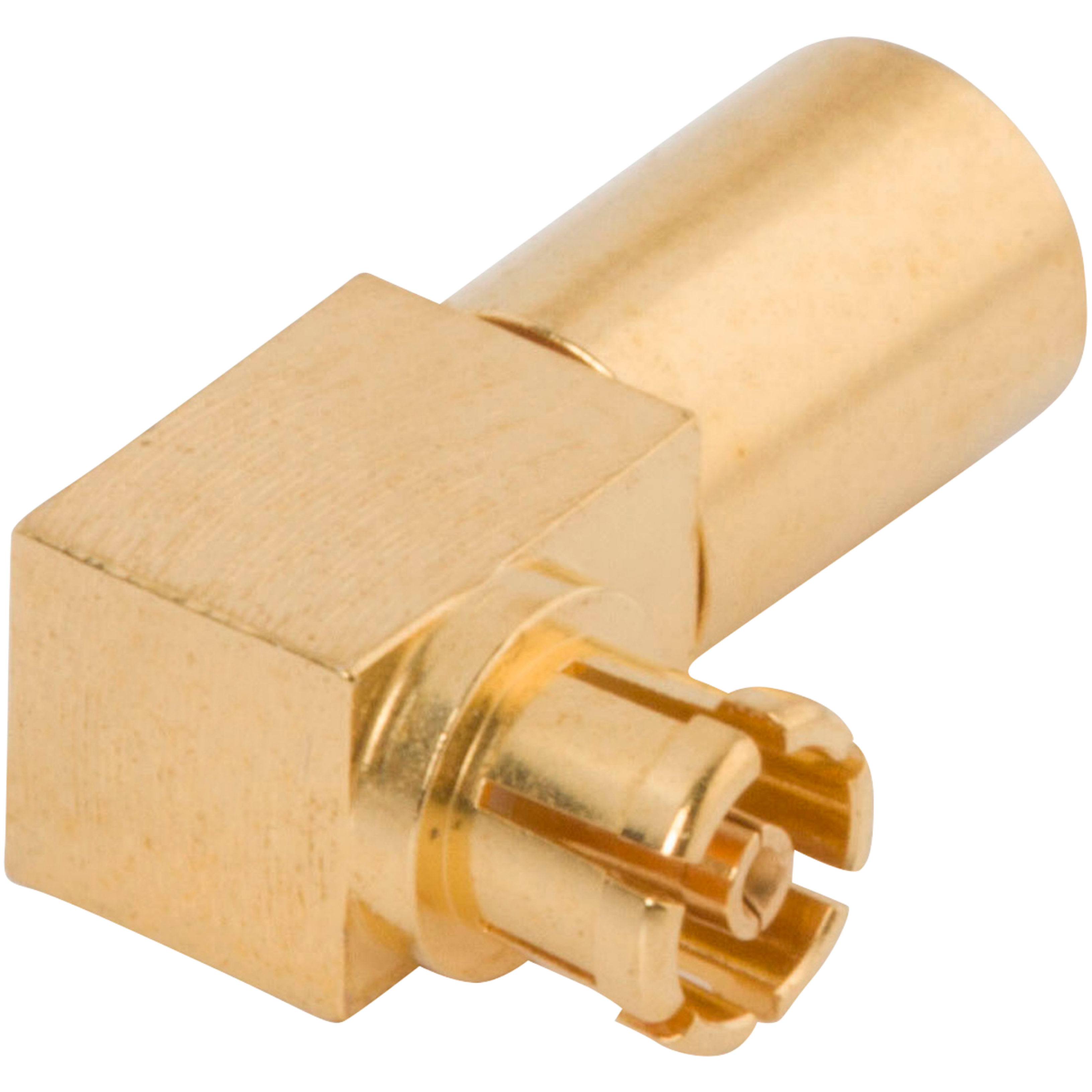 Picture of SMPM Female Connector, Swept R/A for .085 Cable