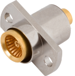 Picture of BMA Female Flange Mount Connector, 2 Hole, for .085 Cable