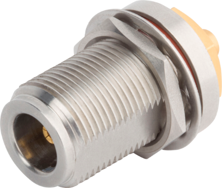 Picture of PN Female Bulkhead Connector for .085 Cable