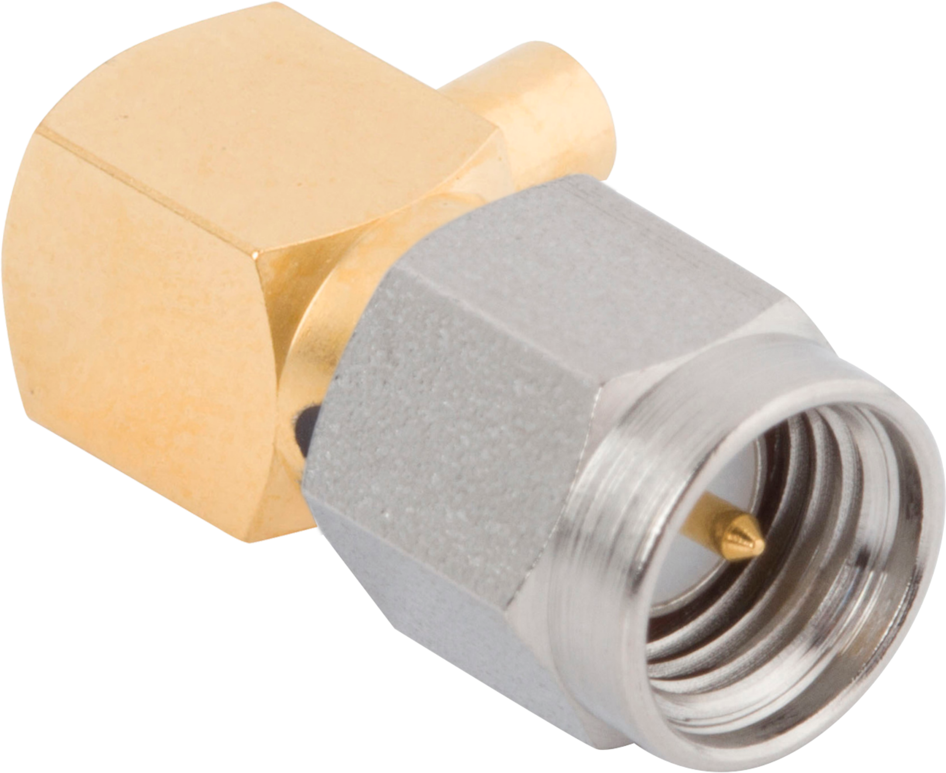 SMA Male Connector, R/A for RG-174 Cable, M39012/56-3107