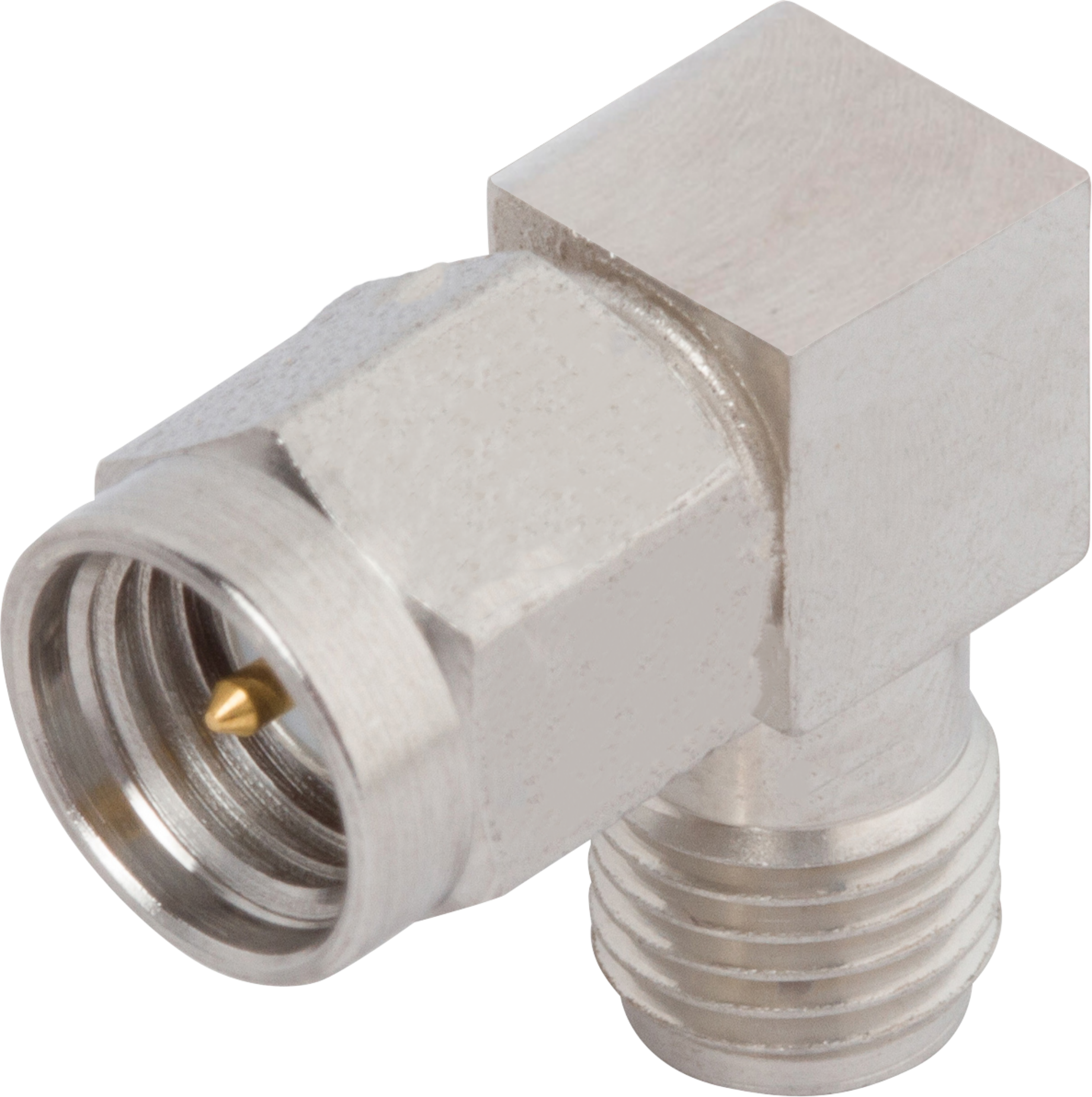 Picture of SMA Female to Male Adapter, R/A