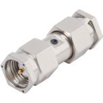 Picture of SMA Male to Male Adapter, Lockwire Holes