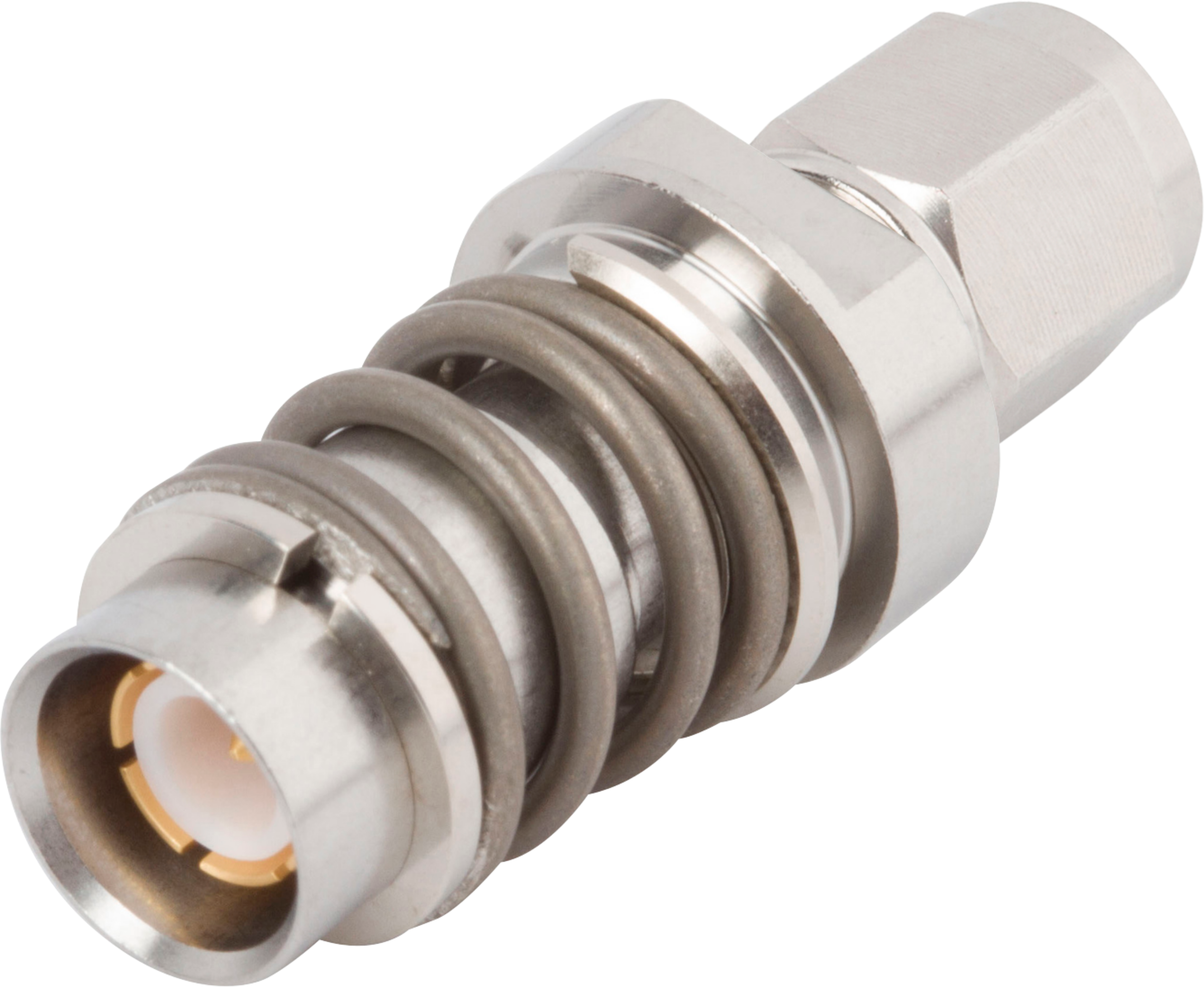 Picture of BZ Male  to SMA Male Adapter, Spring Loaded