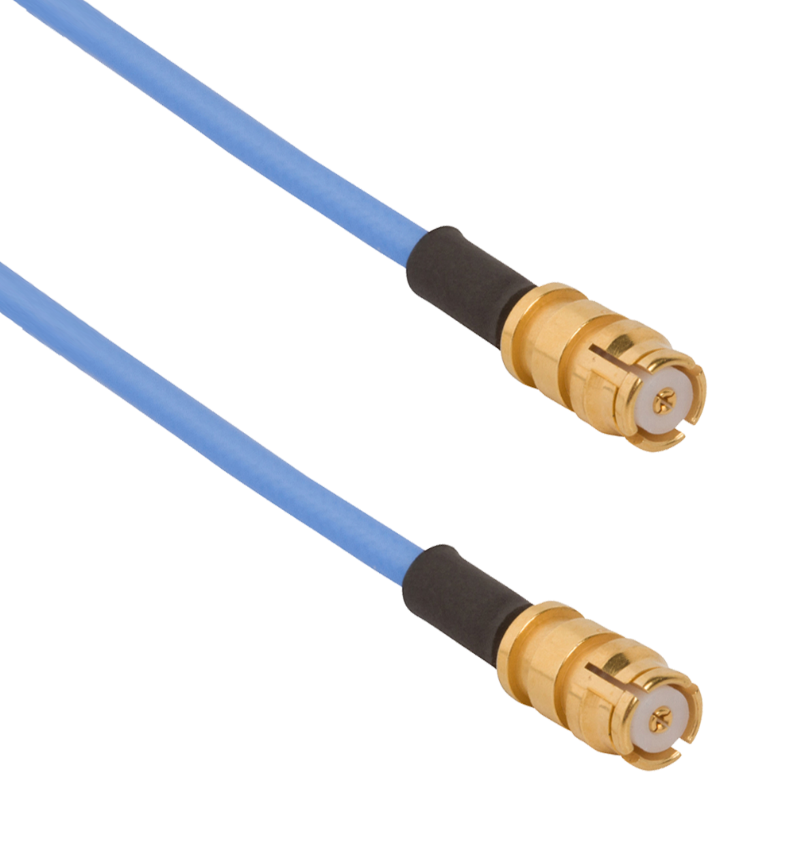 Picture of SMP Female to SMP Female 6" Cable Assembly for .047 Cable"