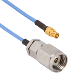 Picture of 2.4mm Male to SMPM Female 6" Cable Assembly for .047 Cable