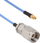 Picture of 2.4mm Male to SMPS Female 6" Cable Assembly for .047 Cable