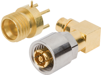 Picture for category Threaded SMPM Connectors, Adapters and Cable Assemblies