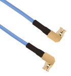 SMP Female R/A to SMP Female R/A 6" 180° Clocked Cable Assembly for .047 Cable