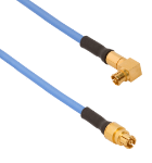 SMPM Female R/A to SMPM Female 6" Cable Assembly for .047 Cable, 7032-9731