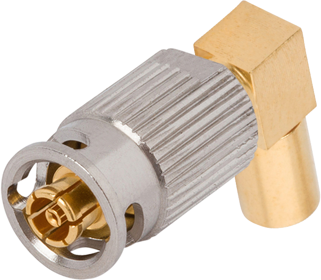 SMPM Female QB Connector, R/A for .047 Cable